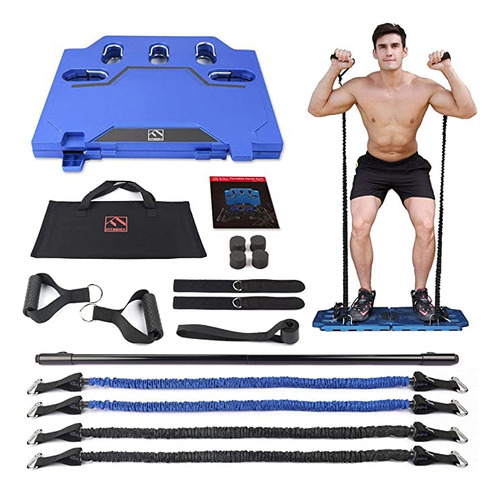 Fitindex Portable Home Gym, Home Workout Equipment, Gym Equi