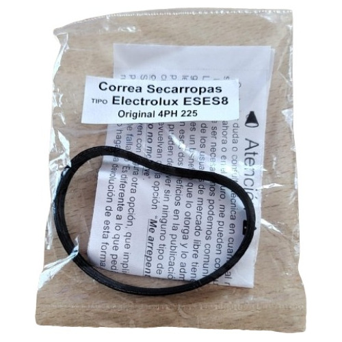 Correa Secarropas Electrolux  Eses8  4ph 225