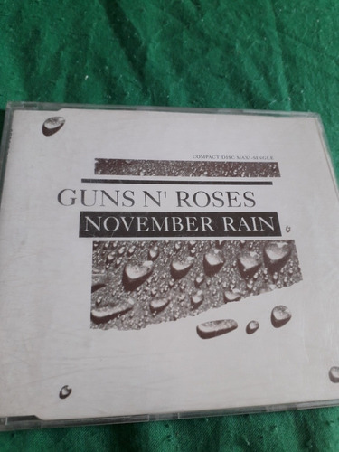 Guns N Roses - November Rain Single Cd