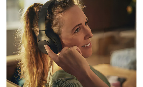 Auriculares Bluetooth Philips Tah8507 Microfono 55hs Kit Prm Color Negro