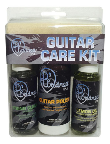 Kit De Limpieza Para Guitarra Deluxe