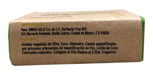 Imagen 4 de 5 de Jabón Pera & Moras Con Colágeno Y Vitamina H 100 Gr