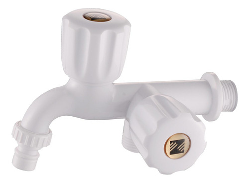 3 Grifo Lavadora G1/2 Grifo Montado En La Pared Para Baño
