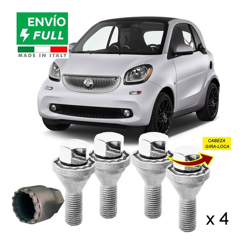 Birlos Seguridad Smart Fortwo Pasion Coupe 2018 Envío Gratis