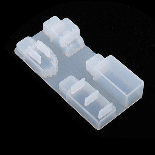 Molde De Silicona Para Cubierta De Disco Flash Usb 3 Piezas