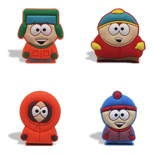 Imanes Para Refrigerador South Park, 4 Unidades