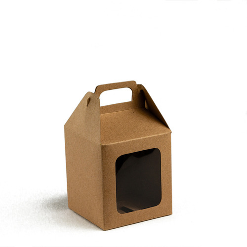 Paq 10 Cajas Craft Lonchera (9x9x10cm) Sin Ventana