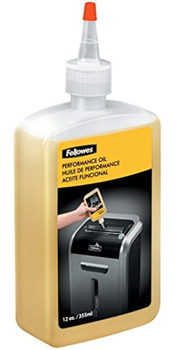 Fellowes 35250 Powershred Performance Oil 12 Oz Botella Wext