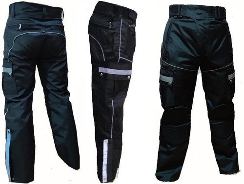 Pantalón Para Motociclista Anti-fricción Reflectivo Moto