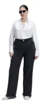 Comprar Pantalón Wide Leg Desflecado Portsaid Nuevo T48