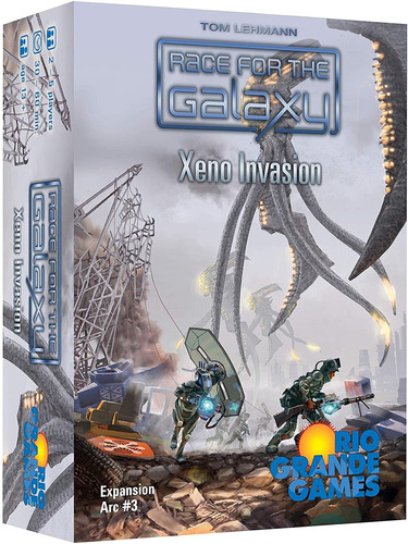 Juego De Mesa Race For The Galaxy: Xeno Invasion