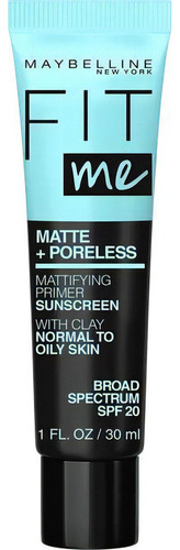 Maybelline Fitme Matte Poreless Mattifying Face Primer Fps20