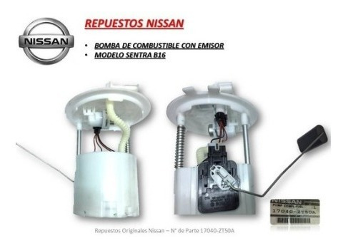 Flotante Y Bomba Combustible Nissan Sentra B16x