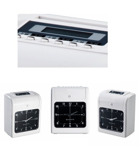 Reloj Control De Personal. Con Bateria - Nuevo Vacon V-7