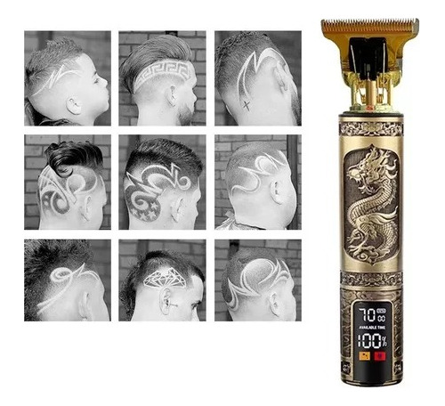 Máquina De Cortar Cabelo E Barba Com 3 Velocidades De Corte