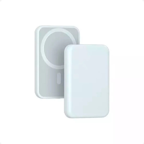 Power Bank White Slim Certificado Rohs Fast Charge Magsafe