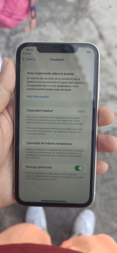 Iphone 11, 64 Gigas, Sin Icloud Liberado, Cargor Original Blanco