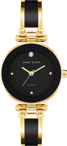 Reloj De Pulsera Anne Klein Con Esfera De Diamante Genuino P