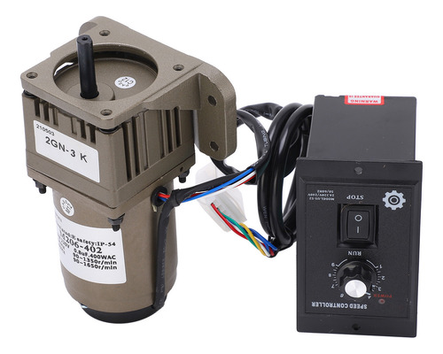 Motor Monofásico Ac 220v 6w Deceleración De Engranaje Asíncr