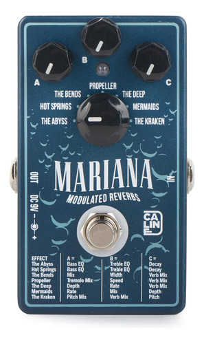 Caline Cp-507 - Pedal De Reverberaciones Modulado Mariana (7