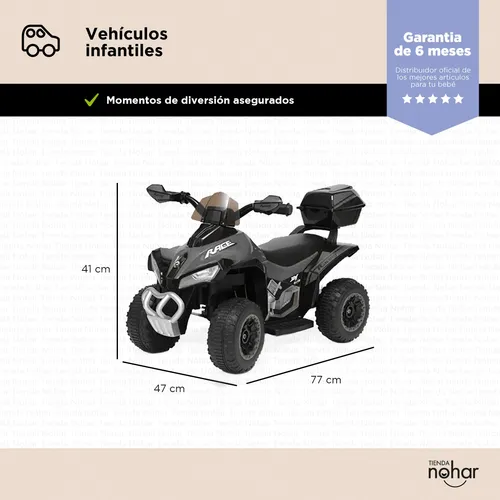 Cuatri a bateria sales para niños