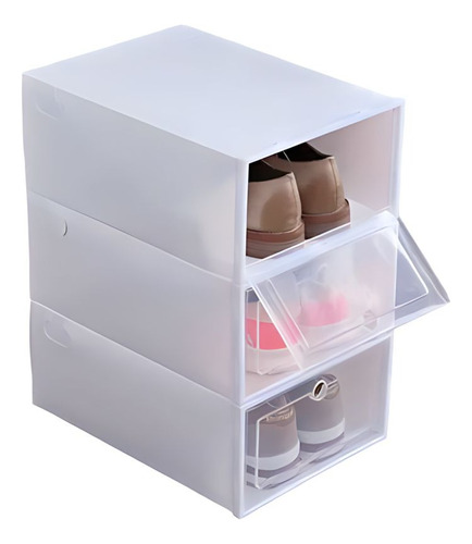 Cajas Organizadoras De Zapatos Pack X3 Unidades