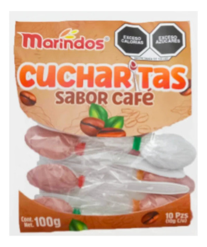Marindos Cucharitas Con Dulce Sabor Café 100g