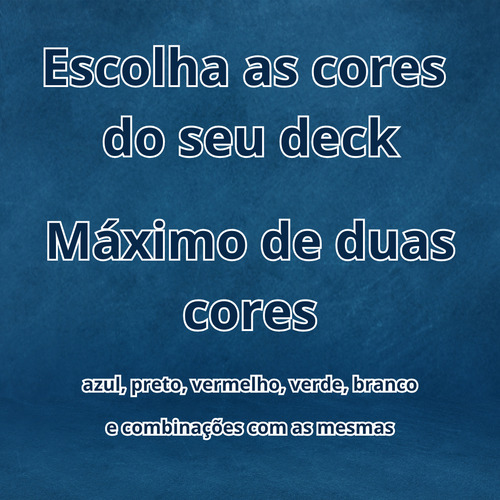 Baralho/deck Magic Para Iniciante (escolha Cor) Magic The Gathering Azul
