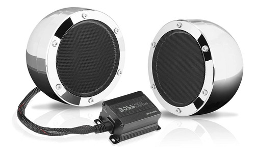 Sistema De Audio Boss Mc720b, Con Amplificador Y Parlantes