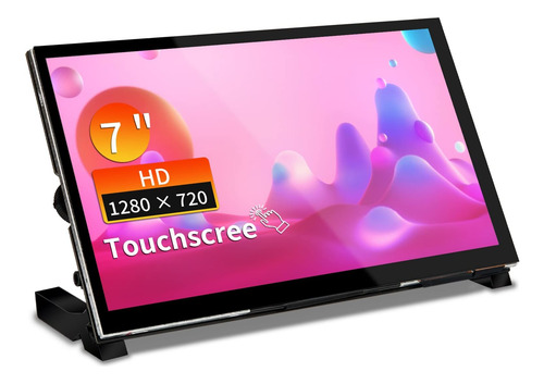 Monitor De Pantalla Táctil Wimaxit Raspberry Pi- 7 Ips 1024x