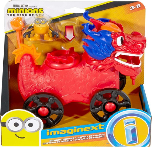 Set Imaginext Minions Disfraz De Dragon Original