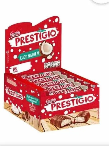 Duas Caixas De Chocolate Prestigio Nestlé 20 Unidades Cada