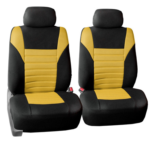 Fh Group Car Seat Covers Front Set Premium 3d Air Mesh -low