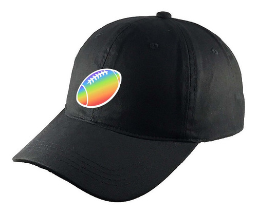 Gorra Clasica Algodón Negra Rugby R47