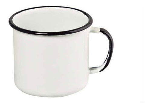 Caneca Branca N6 160ml Agata Esmaltada Ewel 13003