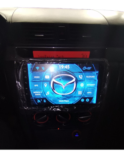 Autoestéreo Android 9' Mazda 3 04-12 2+32 Platino Carplay