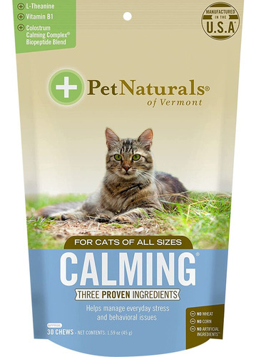 Pet Naturals Calming Snack Para Gatos 45g