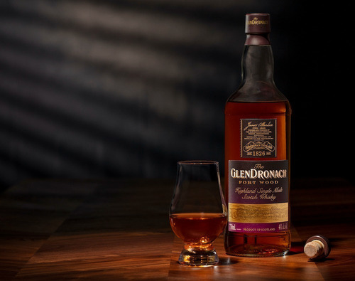 Imagen 5 de 8 de Whisky The Glendronach Port Wood 750ml En Estuche