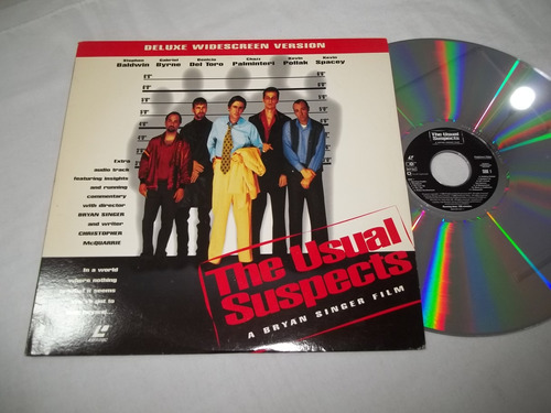 Ld Laserdisc - The Usual Suspects - Deluxe Widescreen Versio