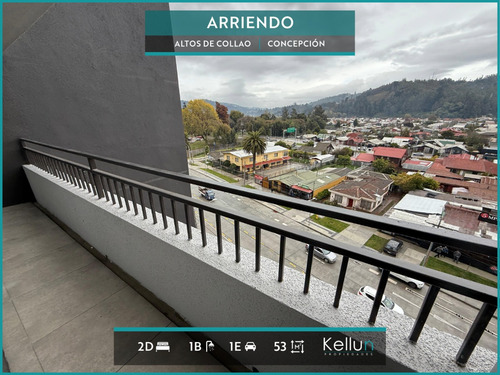 Arriendo | Altos De Collao | 2 Dormitorios 1 Baño