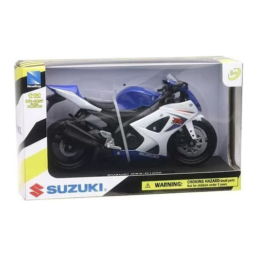 Moto Suzuki Gsx-r1000 Azul (4698)