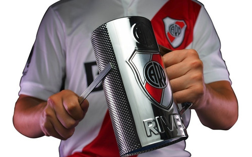 Vaso Guira River Plate Producto Oficial Guiro Con Raspador E
