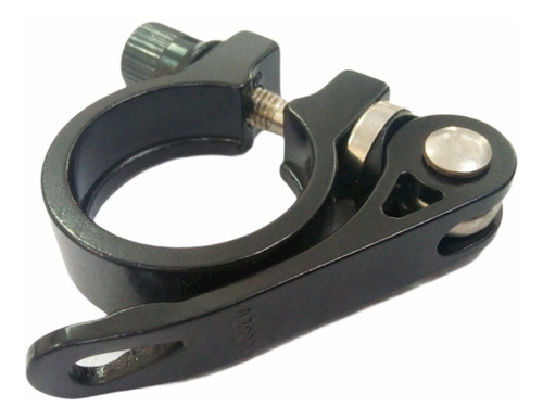 Imagem 1 de 2 de Abraçadeira De Selim Wg Alumínio 31.8mm Com Blocagem Preto
