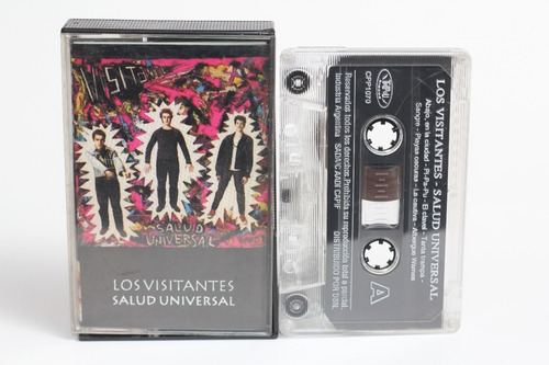 Cassette Los Visitantes Salud Universal 1992 Palo Pandolfo