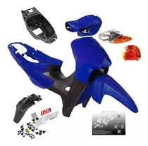Comprar Kit Plasticos Motomel Blitz 110 + Faros + Tornillos + Calcos
