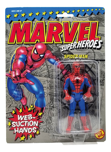 Toy Biz - 1990 - Marvel - Spider-manweb-suction Hands
