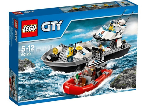 Barco Patrulla De Policia - Lego City