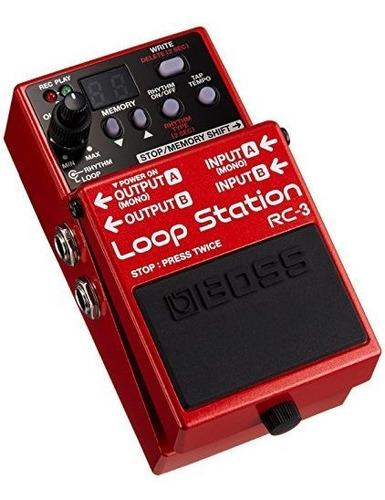 Pedal Boss Rc3 Para Loop De Audio