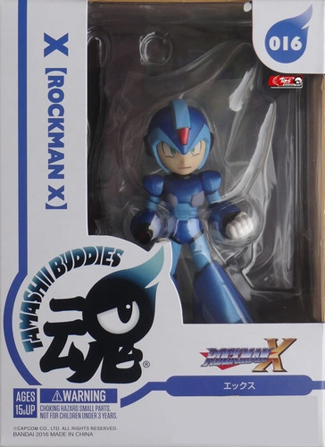 Imagen 3 de 3 de Figura Megaman X - Tamashii Buddies