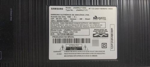 Placa Principal Samsung Un49nu7100g (Usado)
